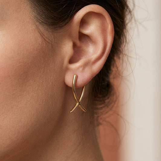 Pebble Stud Earrings