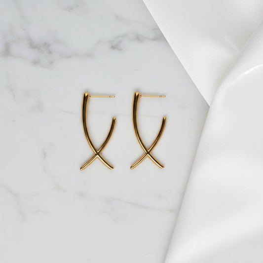 Pebble Stud Earrings