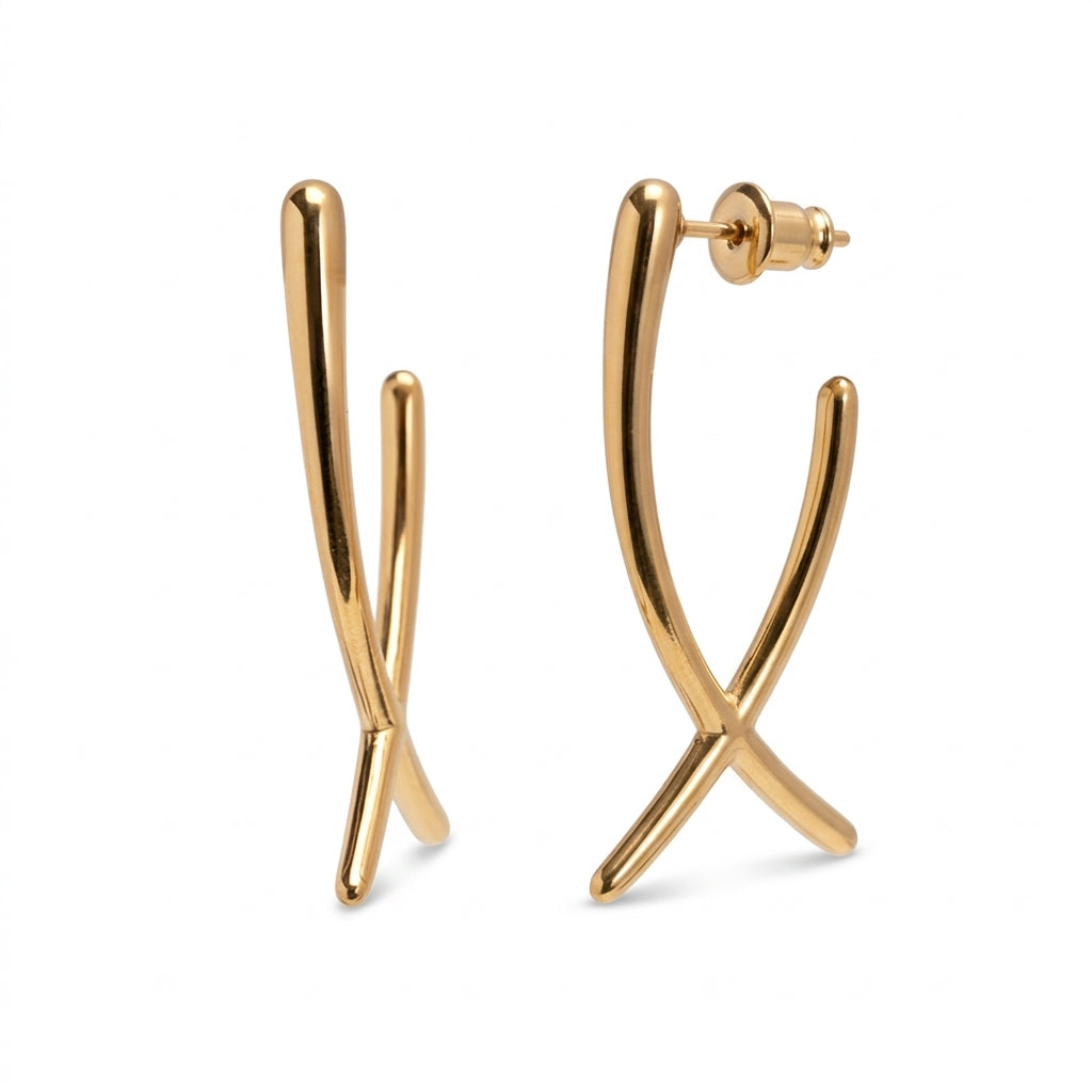 Pebble Stud Earrings