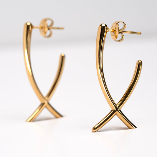 Pebble Stud Earrings